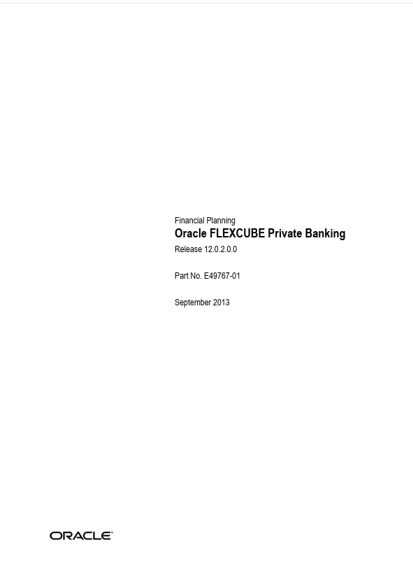 Notes on Financial Planning